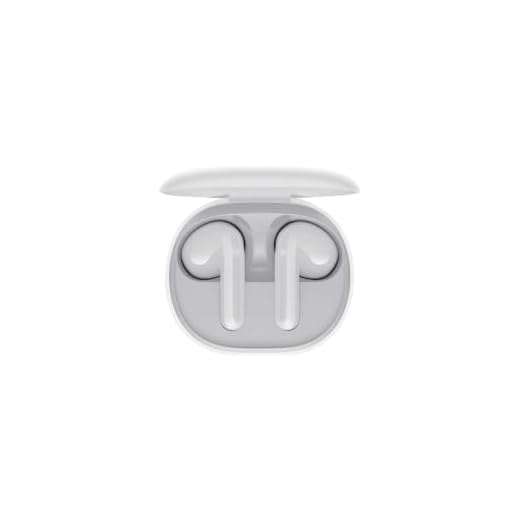 Xiaomi Redmi Buds 4 Lite, Auricolari Bluetooth 5.3, Cancellazione Rumori AI, Carica Wireless, Fino a 20 Ore di Batteria, Collegamento Google Veloce, Driver Dinamico 12mm, Resistenti all’Acqua IP54