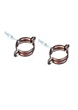 Collare tondo per pluviale lattoneria per grondaie (D 80mm Alluminio/PATINATO RAME PZ2)...