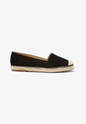 ellos Women's Wide Width Espadrille Flats3