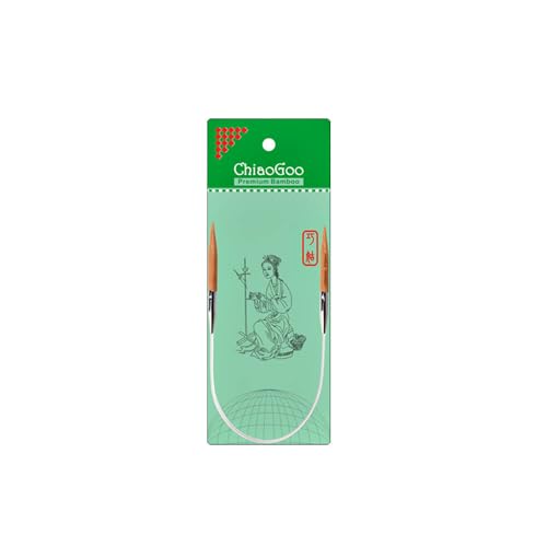 Image of ChiaoGoo Bamboo Circular Knitting Needles 12 inch, Size 2 /2.75mm
