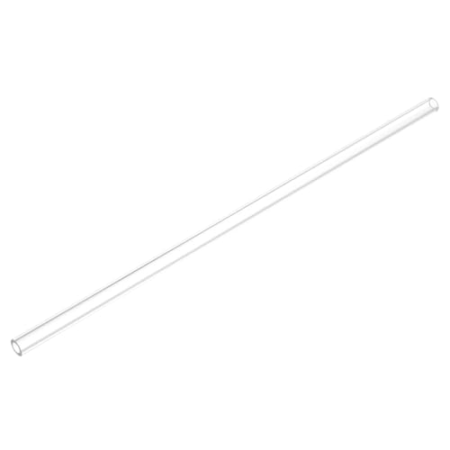 Image of uxcell Clear Rigid Tubing 6mm(1 /4 inch) ID x 10mm(0.39 inch) OD x 1Ft Length Round Plastic Polycarbonate Tube