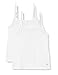 Produktbild Calvin Klein Damen Camisole 2pk Schlafanzugoberteil, Weiß (White 100), Small
