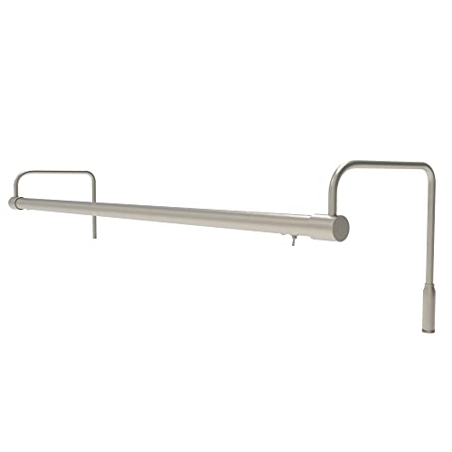 Cocoweb 30 Tru-Slim LED Picture Light in Satin Nickel with Plug-in Adapter