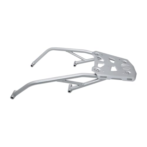 Porte-bagages moto arrière pour fixer vos sacs sur Kawasaki KLE 500 argent