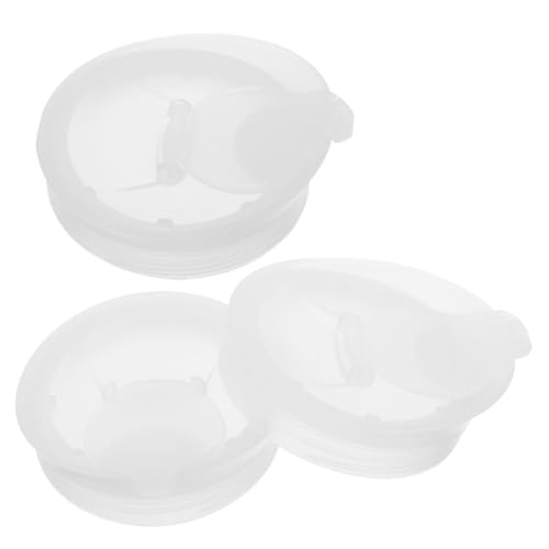 BESPORTBLE Set 3 Coperchi di Ricambio in Plastica per Brocche D'acqua, Tappi Ermetici Antispruzzo per Caraffe da Bevande, Accessori per Brocche Resistenti e Facili da Pulire, Riutilizzabile