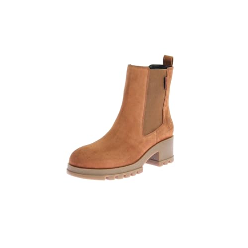 Kickers Kick Stretch, Botas Estilo Chelsea Mujer, marrón Claro, 37 EU