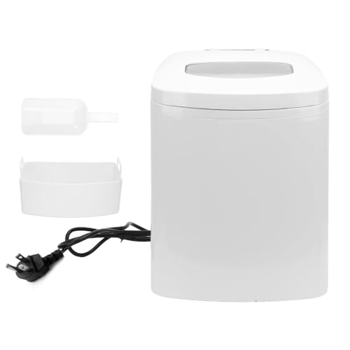 Fabricadora automática de hielo redonda ABS 26lbs 24h portátil miniatura 6