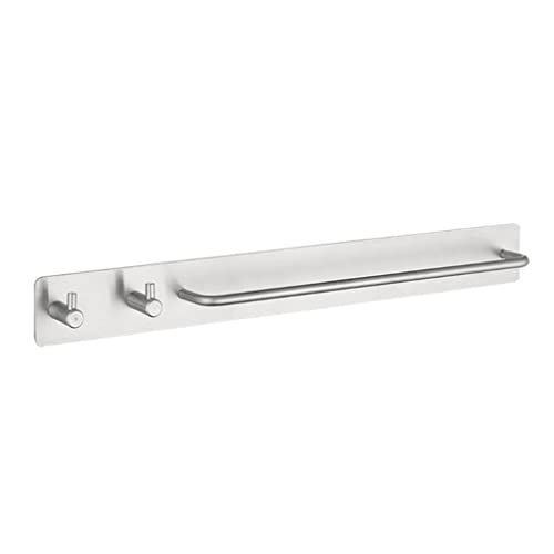 Porte-serviettes bain à main mural en inox pour optimiser la douche