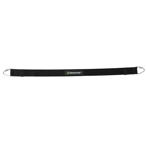 Image of Balanced Body Metro IQ Reformer Foot Strap, Cotton Pilates Machine Attachment, Shoe or Foot Holder, Extra Long, 30.5 Inches