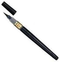 Pentel Arts / XFL2L Scientific Brush Pen - Medium Size & Pen Refill Cartridge Value Set (With Our Shop Original Product Description)