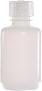 Cole-Parmer Essentials Economy Narrow-Mouth Plastic Bottle, HDPE, 60mL (2oz); 12/PK