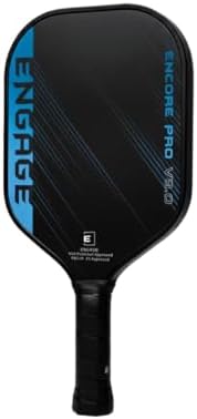 Engage Encore Pro V3.0 Pickleball Paddle | Raw Carbon Fiber & Pol...