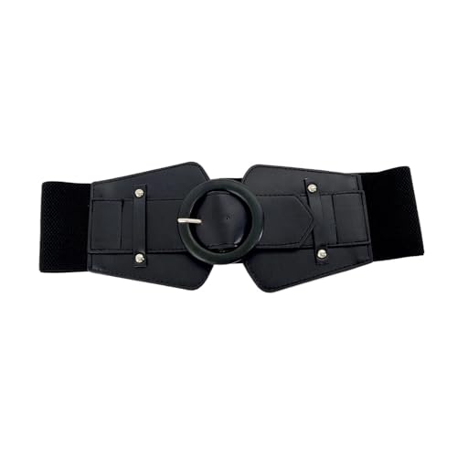 Wide Stretch Cummerbunds Female Waist Elastic Corset Belts for