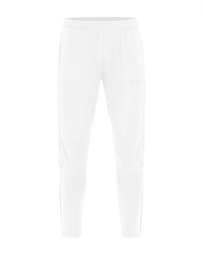 Pantalon d'entraînement Jako blanc taille 116 pour enfant
