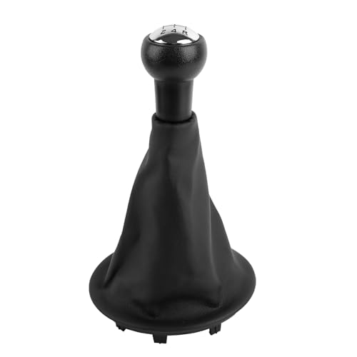 Pommeau de levier de vitesses pour Peugeot Partner 2008-2022 Citroen Berlingo Iii Mk3 Pommeau de Levier de Vitesse avec Soufflet Compatible pour Peugeot 207...