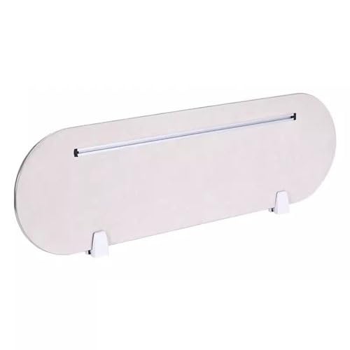 Cloison de séparation de bureau blanche acoustique 30x120cm avec clips
