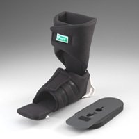 Alimed Podus Boot with Sole Medium / Large Hook and Loop Closure Left or Right Foot