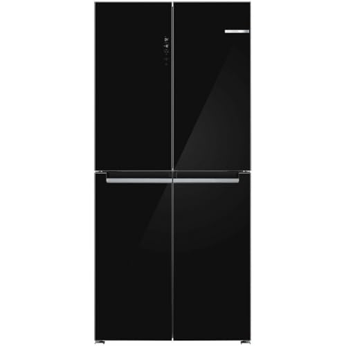BOSCH Frigorí­fico americano KMC85LBEA Clase E 1,89mX85.5cm No Frost Negro