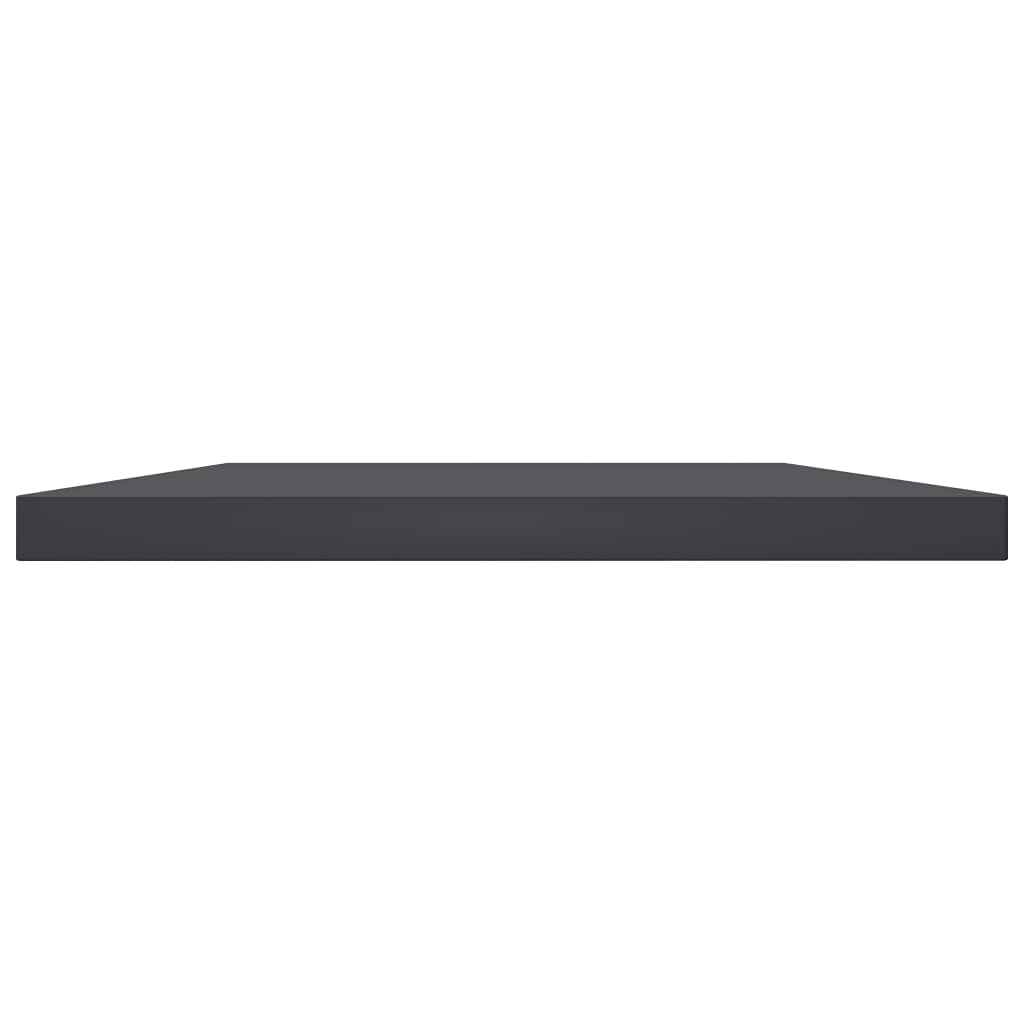 Bücherregal Bretter 8 Stk Grau 100 x 20 x 1,5 cm Holzwerkstoff Regal System Wand Stand Bücher Aufbewahrung erweiterbar modular für Schrank und Raumteiler