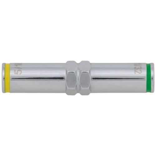 Klein Tools 32809MAG Ferramenta de chave de porca múltipla 9 em 1, chave de passagem SAE magnética c