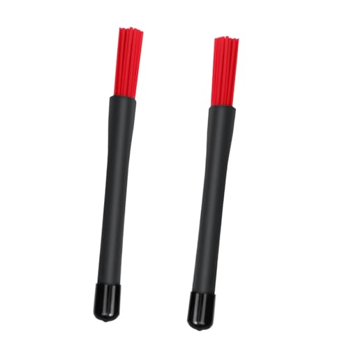 Juego de 3 baquetas de plástico para batería rojo miniatura 7