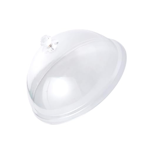 Amosfun Antipolvo De Plástico para Alimentos Funda De Acrílico Protector Antimoscas