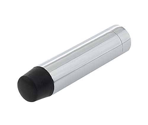 Frelan Hardware Polished Chrome 70Mm Projecting Door Stop (4)