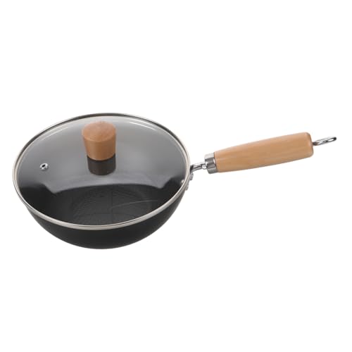 Wok pequeño japonés de hierro forjado miniatura 1