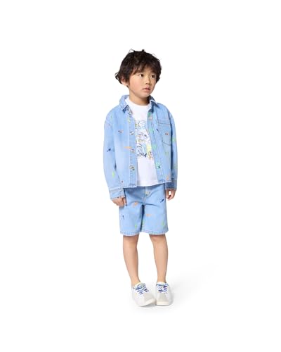 Bermudas de niño de 3 años Billieblush pantalón corto azul infantil 2