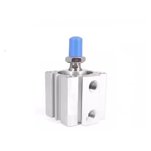 Vérin pneumatique compact SDA50 avec filetage mâle extérieur pour automatisation industrielle