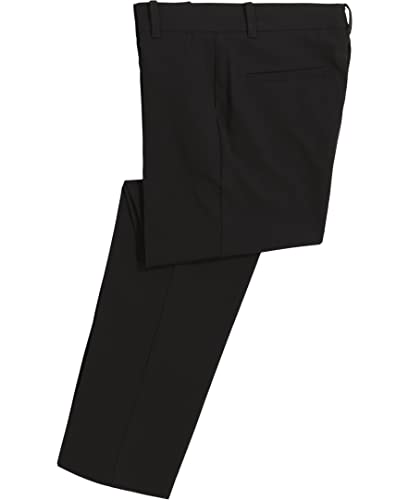 Van Heusen boys Adaptive Flex Stretch Flat Front Dress Pants, Velcro Closure at Waist & Leg Opening2