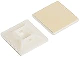 1-in Mounting Pad 100-Pack, Natural, Speciality Cable Tie