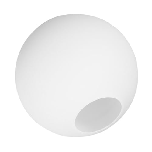 DIYEAH Paralume in Vetro Sferico per Lampade da Tavolo e Piantane Ricambio Versatile e Facile da Installare Design Elegante per Illuminazione Domestica e Ufficio