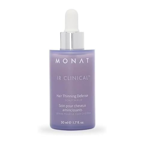 MONAT IR Clinical™ Hair Thinning Defense Serum – Hair Restoration Serum Packed with Natural Bioactive Ingredients – Hair Density Booster for Thicker Fuller Hair – Scalp Nourishing Serum Cover