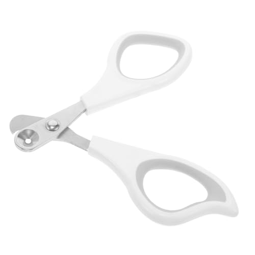 MUELODSIC 猫用爪切り プロ仕様ステンレス製 犬猫兼用ペットネイルトリマー 小型犬子猫対応 で簡単な爪切りツール