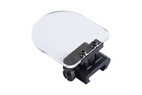 Lancer Tactical Airsoft Foldable Lens Shield Rail Mounted Lens Protector Airsoft Dot Sight Reflex Scope Screen Protector- thumb #1