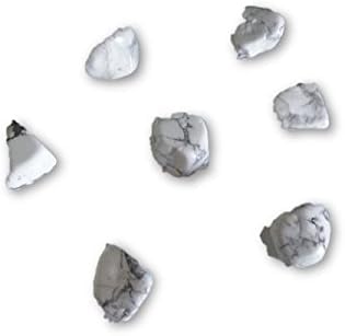 Howlite Crystal Tumbled 1 pc- Decorative Stone, Rock Collection, Crystal Collection