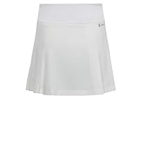 adidas Mädchen Club Tennis Pleated Skirt, White, 14-15 Years