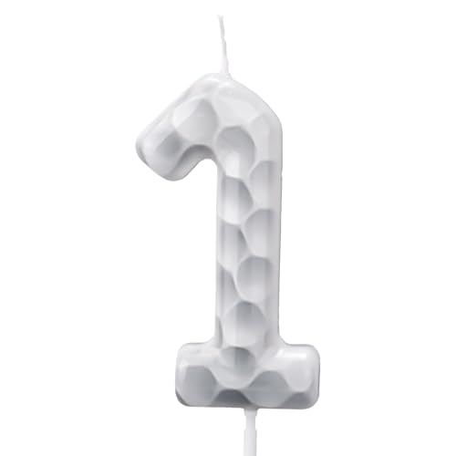 BOXOB Golf Number Birthday Candles image