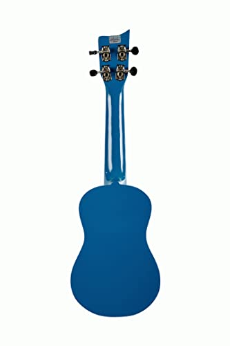 Ashton UKE110BL Ukulélé soprano avec sac Bleu - Les Beatles, Paul McCartney, John Lennon, RIngo Starr, George Harrison Ashton UKE110BL Ukulélé soprano avec sac Bleu – Image 4