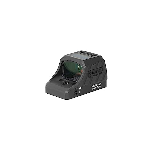 Image of Holosun SCS-320-GR Multi-Reticle 32MOA Green Circle & 2MOA Dot Sig P320 Pistol Cut Solar-Charging Reflex Sight, Delta-Point Pro, DPP Footprint (Black /FDE)
