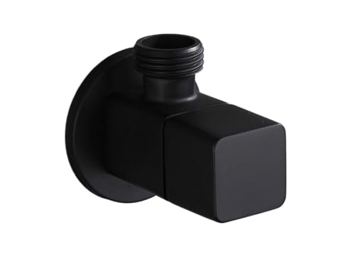 Grifo de agua de lujo AG777 en latón macizo negro mate para baños elegantes