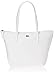 Lacoste NF2037PO, Sac bandouliere Femme, Blanc, 14.5x24.5x24.5 cm (W x H x L)