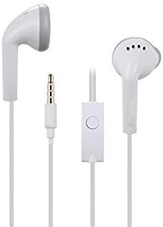 (YS Wired Universal 3.5mm Jack in-Earphone Compatible for Samsung Galaxy J6 - Andriod Smartphone/MP3 Players/Laptops (Colour May Vary)
