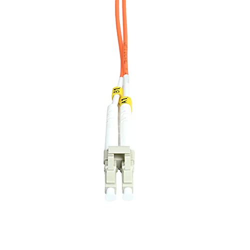 OpZonik 1M LC to ST Fiber Optic Patch Cable Multimode OM1 Duplex 62.5/125µm Optical Patch Cord 1G/10G Fiber Optic Cable LC-ST 1 Meter (3.2ft)