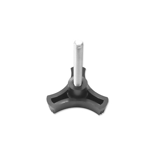 10PCS 1/4 20 Male Thread Wing Nut Knob 2 inch Diameter with 2 inch Long Threaded Post for Lawn Mower, Woodworking Tools & Jigs, Clamps Umbrella Base, Wing Nut Knob by xamily - Image 3