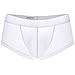 Mens Underwear with Pouch for Balls Underwear Mens Mens Boxer Briefs Mens Boxer Shorts Boxer Briefs for Men Pack Men Boxer Briefs Mens Underwear Briefs Men's Underwear Pair of Thieves（1-White,Large）