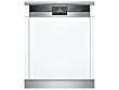 Siemens SN53ES14VE, iQ300 Smarter Geschirrspüler, Teilintegrierte Spülmaschine mit Besteckschublade, 60 cm, auto Türöffnung dank autoOpen dry, besonders leise durch iQdrive-Motor, aquaStop