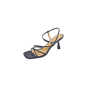 XCVFBVG Mode-sandalen voor dames Sexy Fashion Women Sandals Concise Thin Strap Pumps Summer Party Prom Wedding Office Thin High Heels Shoes Woman