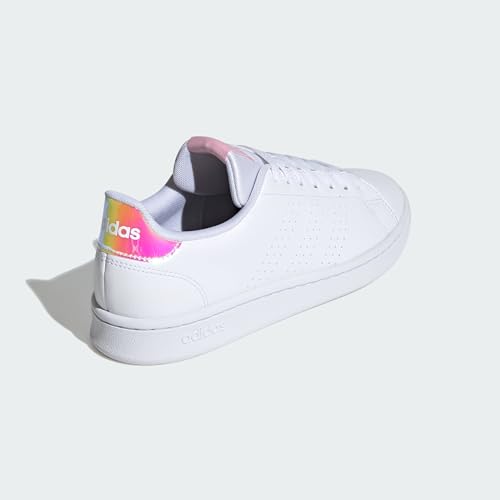 Image of adidas Womens Advantage Lace Up Sneakers Shoes Casual - White